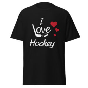I love Hockey Unisex classic tee